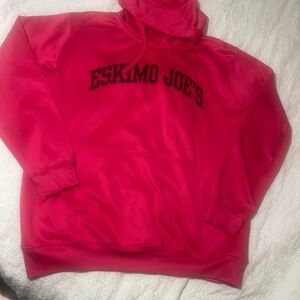 Hot Pink Eskimo Joe's Hoodie Size Large$20